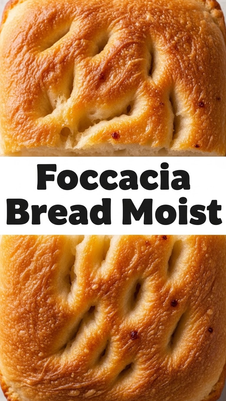 Foccacia Bread Moist