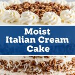 Moist Italian Cream Cake