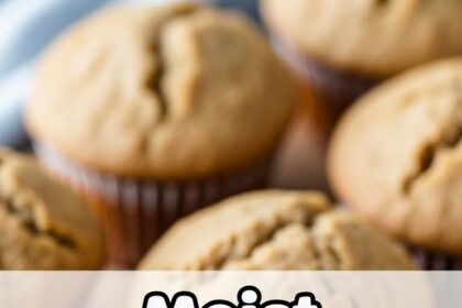 Moist Whole Wheat Muffins