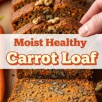 Moist Healthy Carrot Loaf