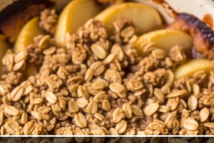 Moist Apple Crisp Recipe