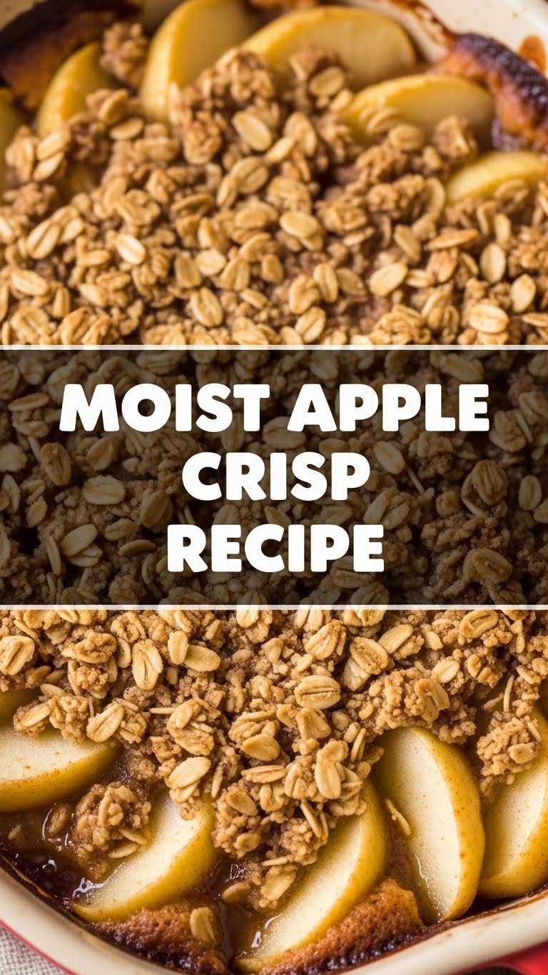 Moist Apple Crisp Recipe