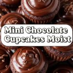 Mini Chocolate Cupcakes Moist