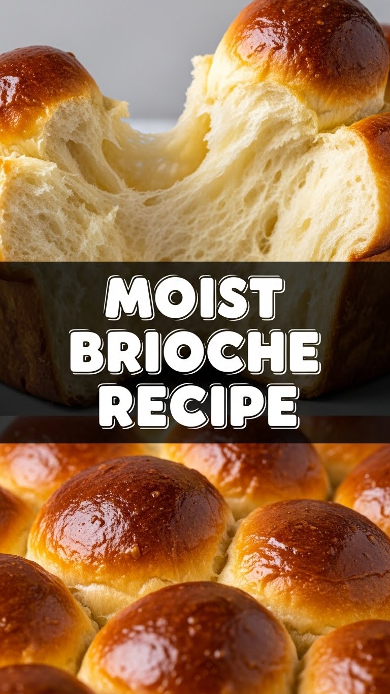 Moist Brioche Recipe