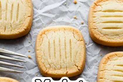 Moist Shortbread Cookies