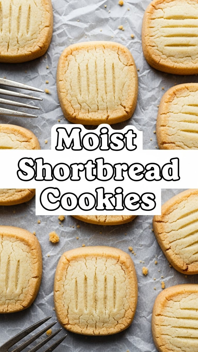 Moist Shortbread Cookies