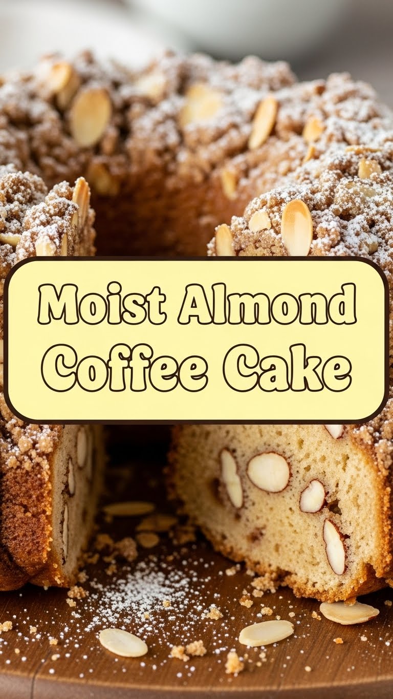 Moist Almond Coffee Cake