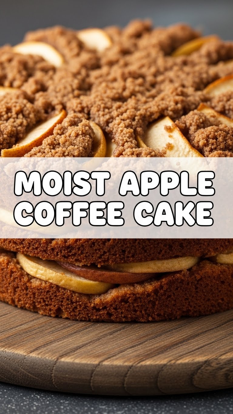 Moist Apple Coffee Cake