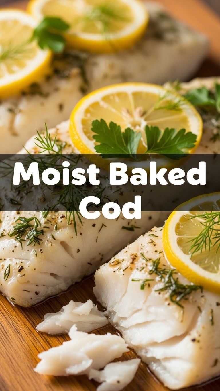 Moist Baked Cod
