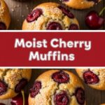 Moist Cherry Muffins
