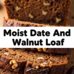 Moist Date And Walnut Loaf