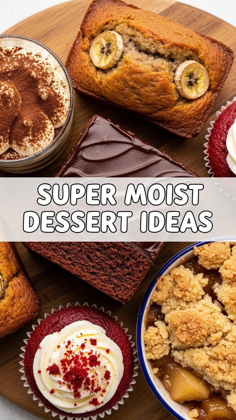 Super Moist Dessert Ideas