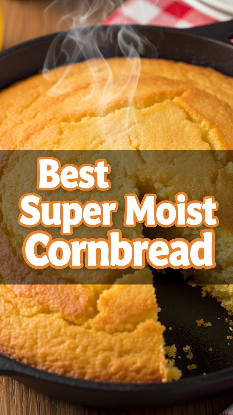 Best Super Moist Cornbread