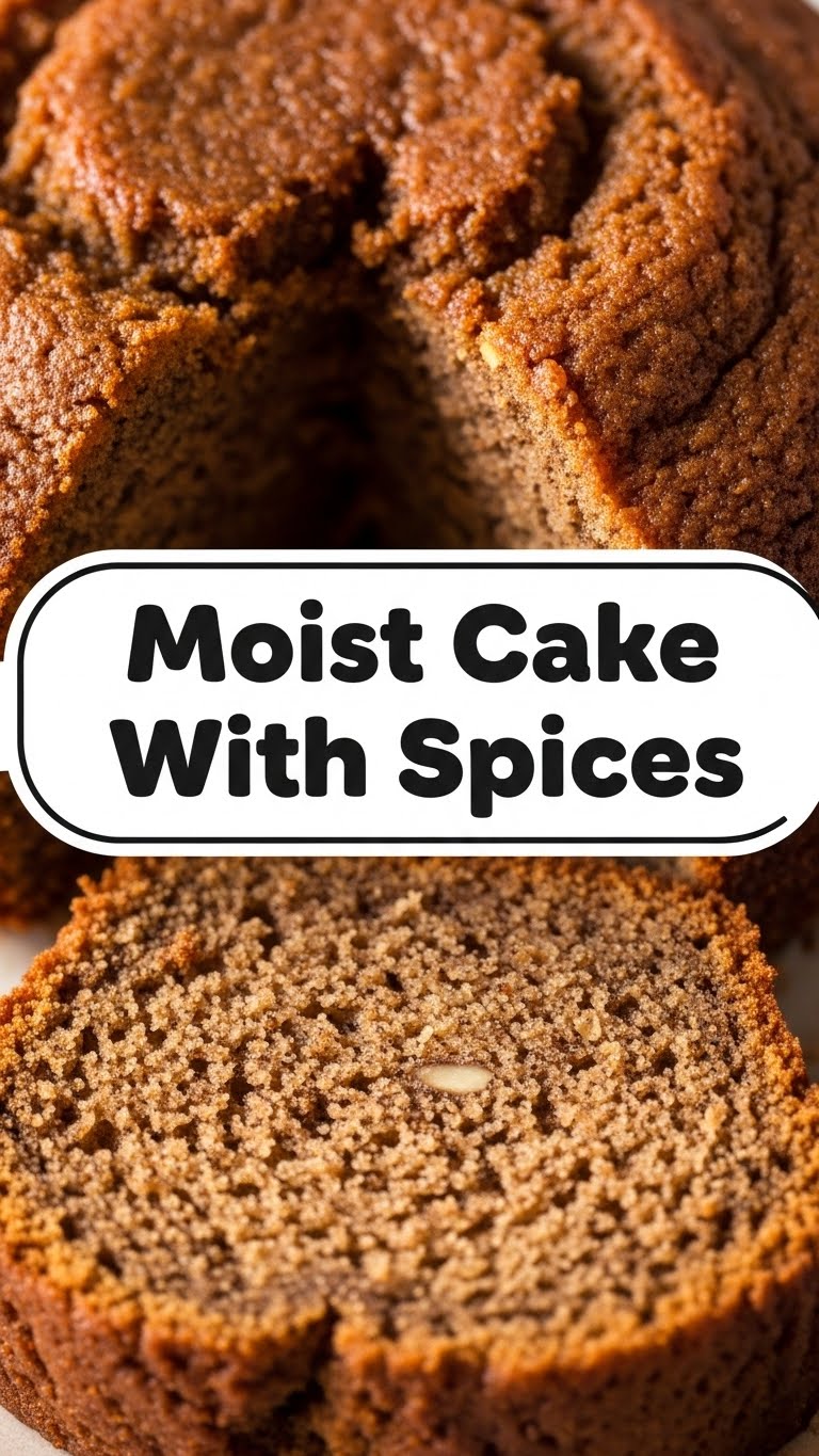 Moist Cake With Spices