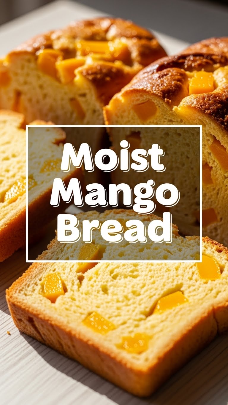 Moist Mango Bread