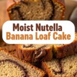 Moist Nutella Banana Loaf Cake