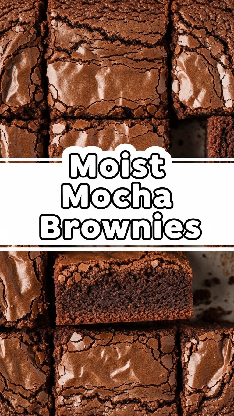 Moist Mocha Brownies