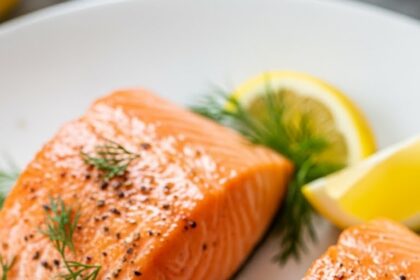 Moist Air Fryer Salmon