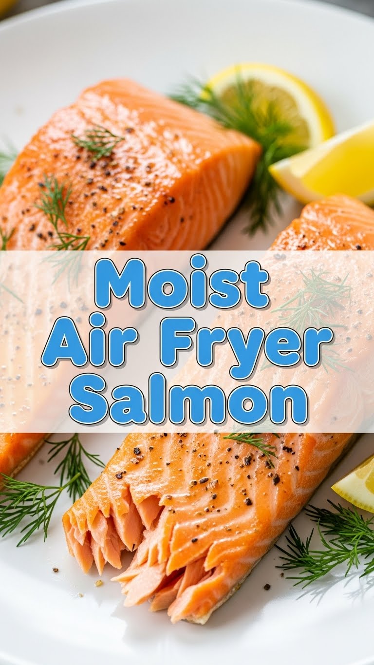 Moist Air Fryer Salmon