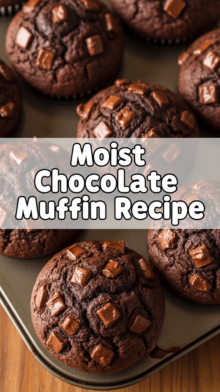 Moist Chocolate Muffin Recipe