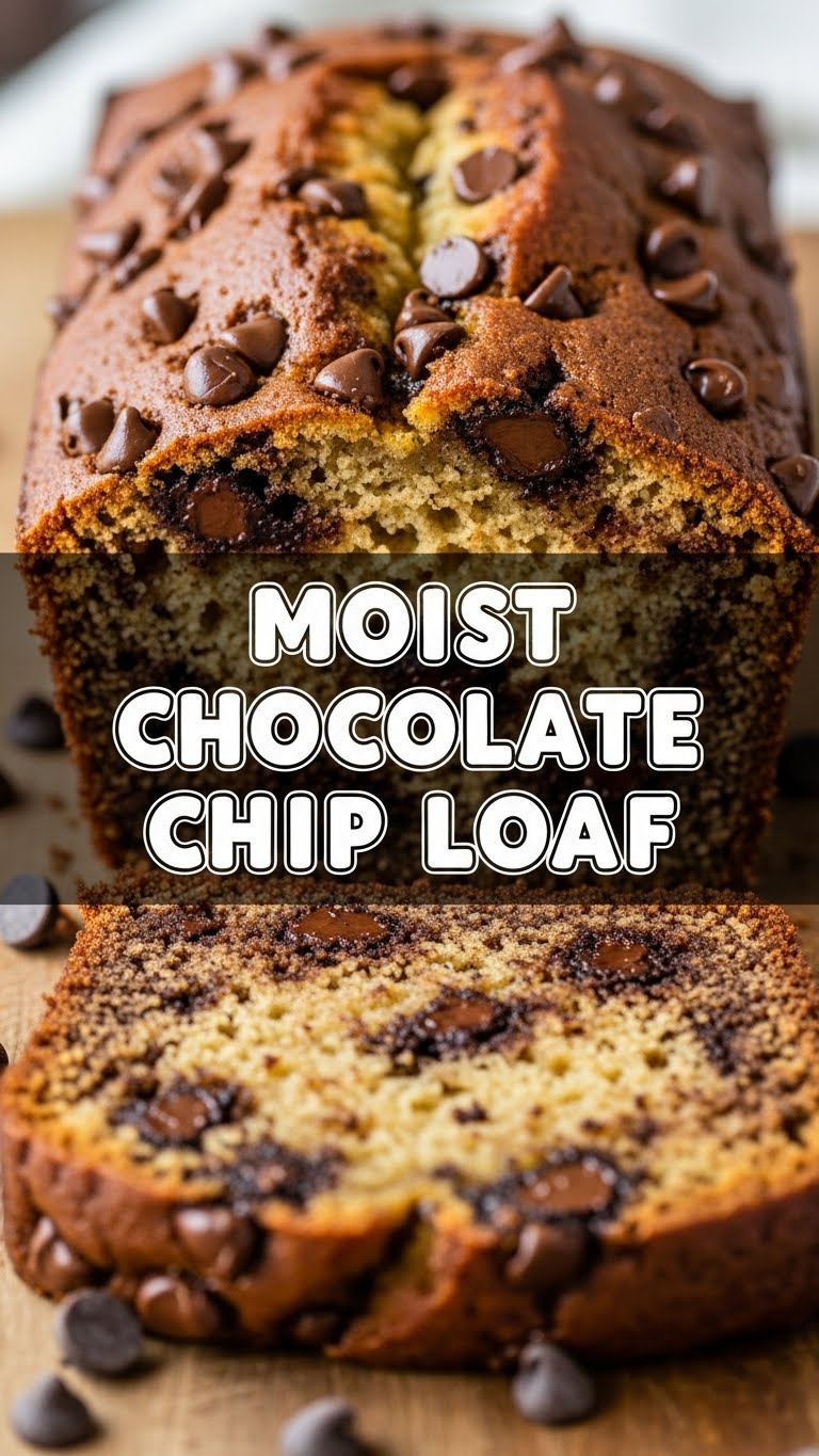 Moist Chocolate Chip Loaf