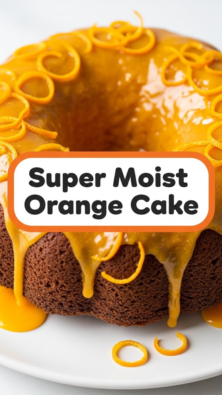 Super Moist Orange Cake