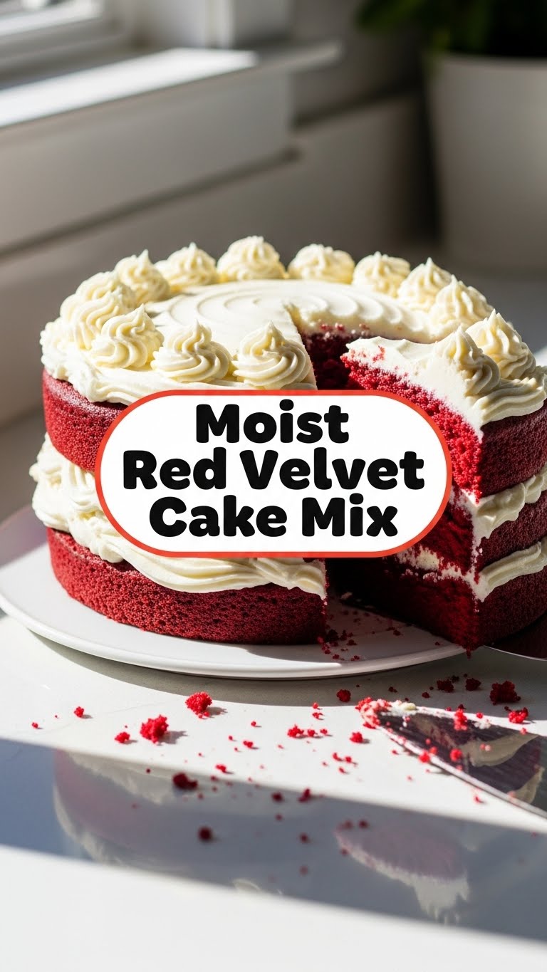 Moist Red Velvet Cake Mix