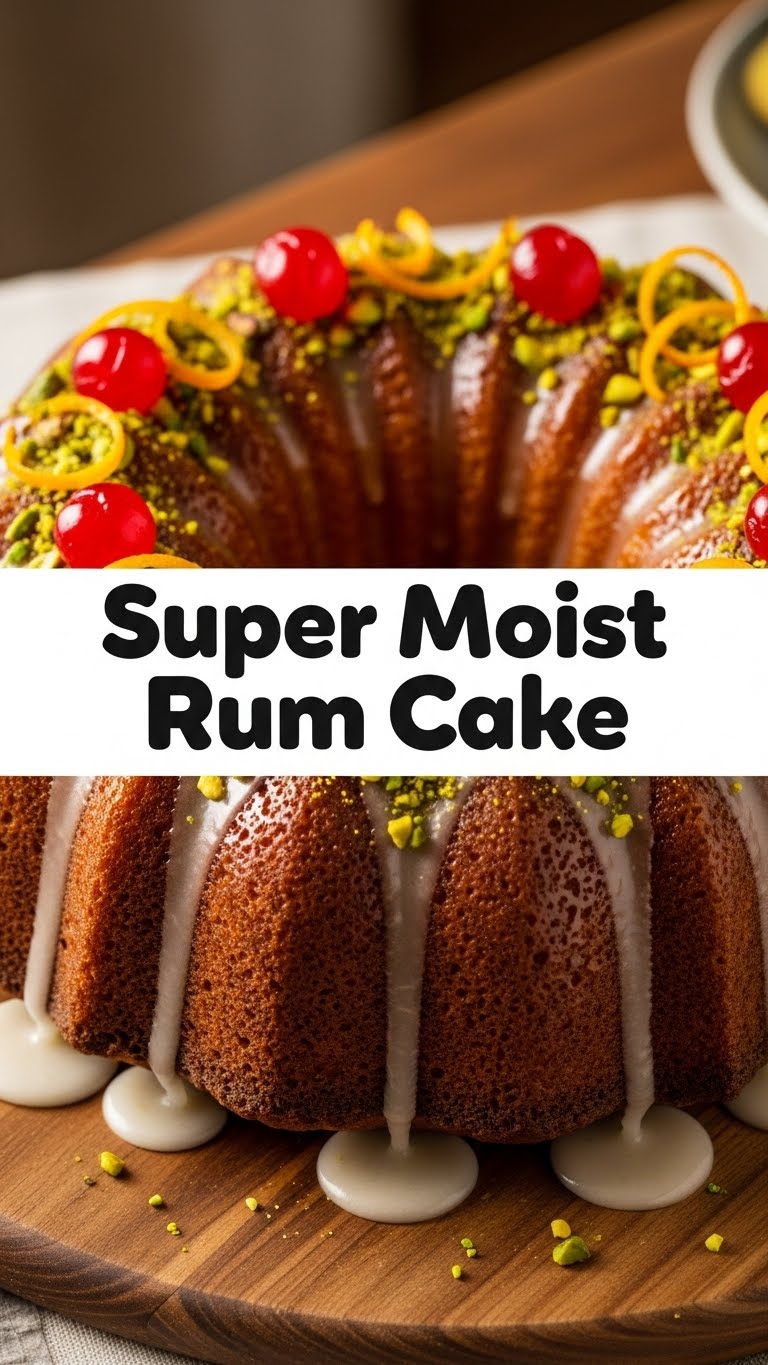 Super Moist Rum Cake