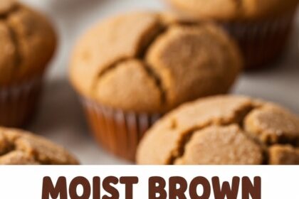 Moist Brown Sugar Muffins