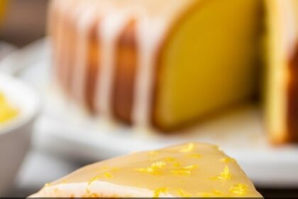 Moist Lemon Cake From Scratch