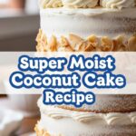 Super Moist Coconut Cake Recipe