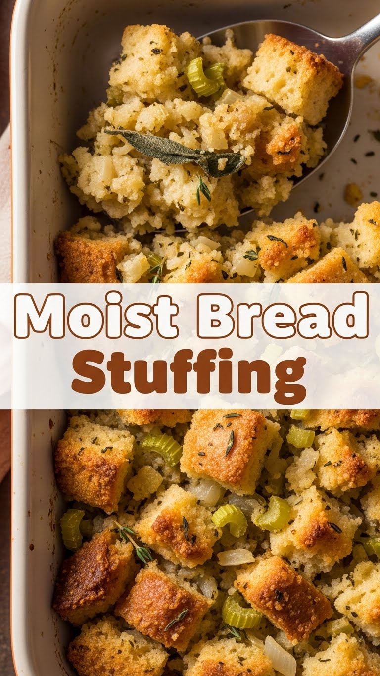 Moist Bread Stuffing