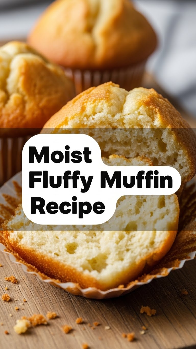 Moist Fluffy Muffin Recipe