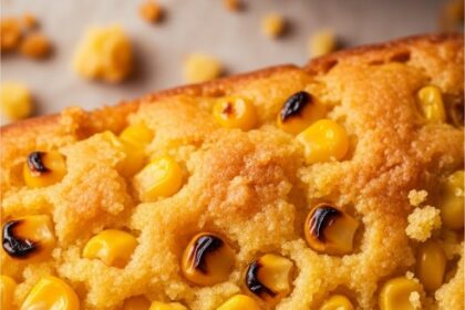 Moist Cornbread With Corn