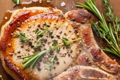 Moist Baked Pork Chops Bone In