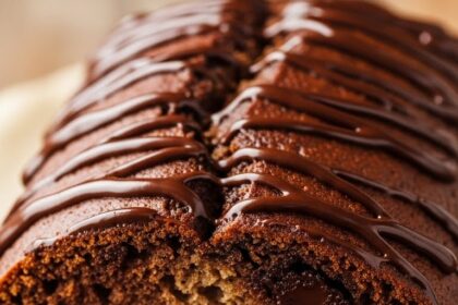 Moist Double Chocolate Banana Bread