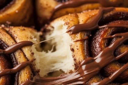 Moist Chocolate Cinnamon Roll