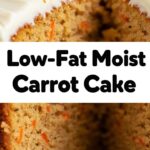 Low-Fat Moist Carrot Cake