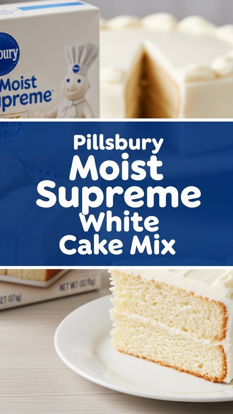 Pillsbury Moist Supreme White Cake Mix