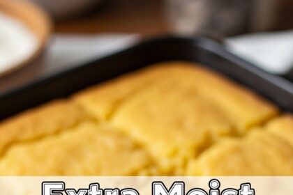 Extra Moist Cornbread Recipe