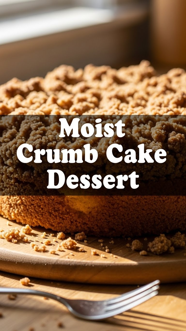 Moist Crumb Cake Dessert