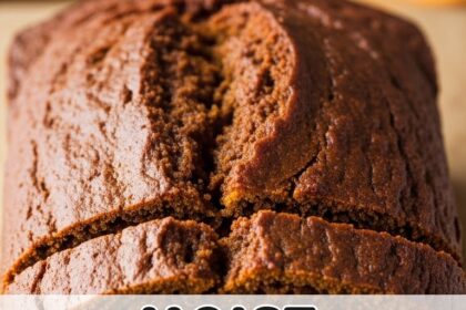 Moist Chocolate Pumpkin Bread