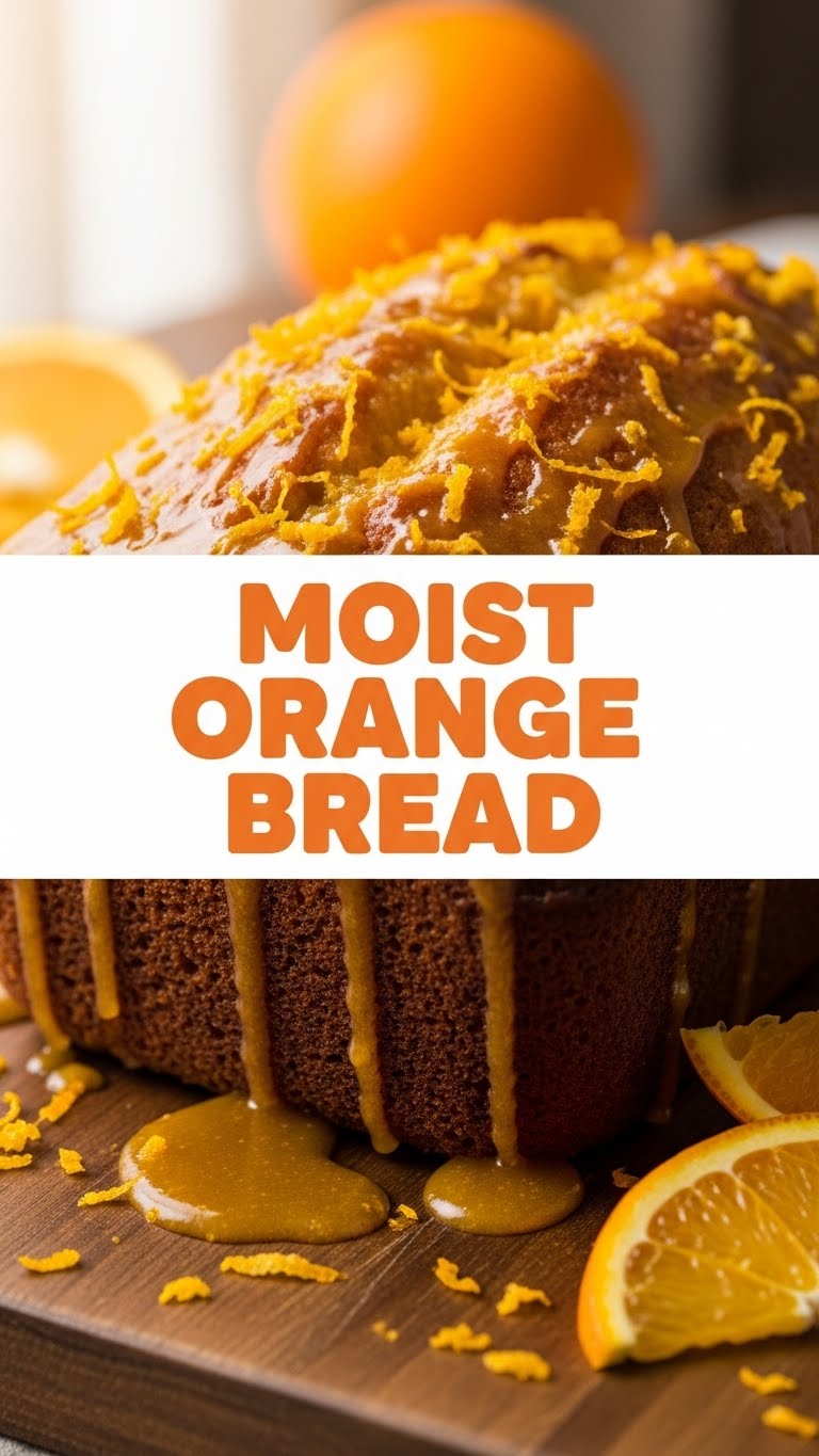Moist Orange Bread