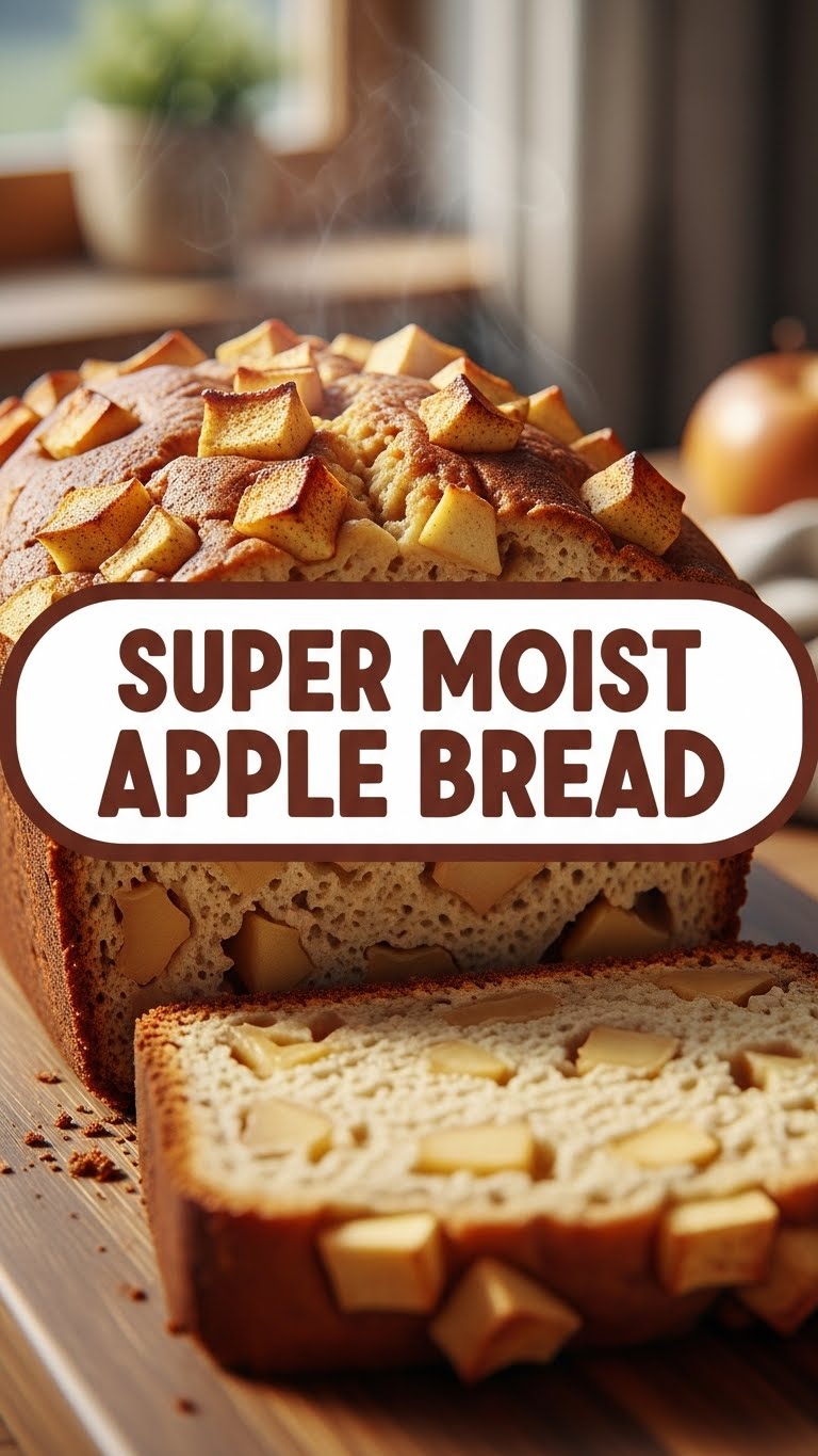 Super Moist Apple Bread