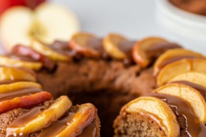 Moist Caramel Apple Cake