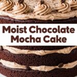 Moist Chocolate Mocha Cake