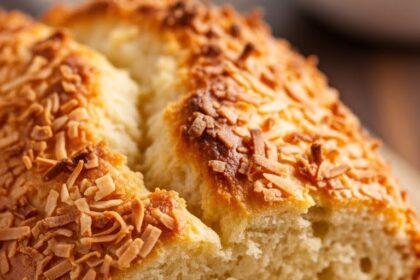 Moist Coconut Bread