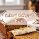 Carrot Cake Loaf Moist