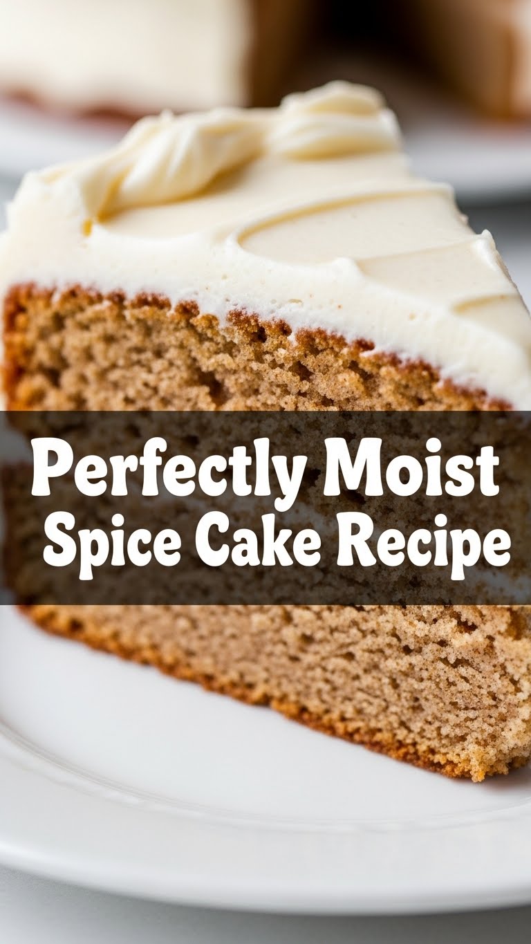 Perfectly Moist Spice Cake Recipe