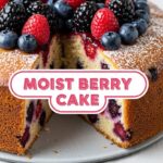 Moist Berry Cake